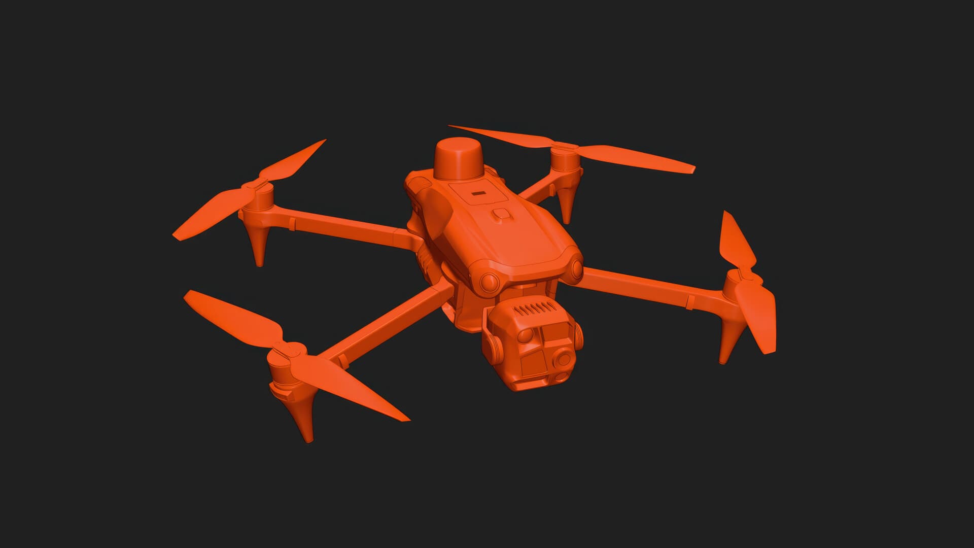 DJI Matrice 4T — 3D render 08 · Gabriel Kodesh