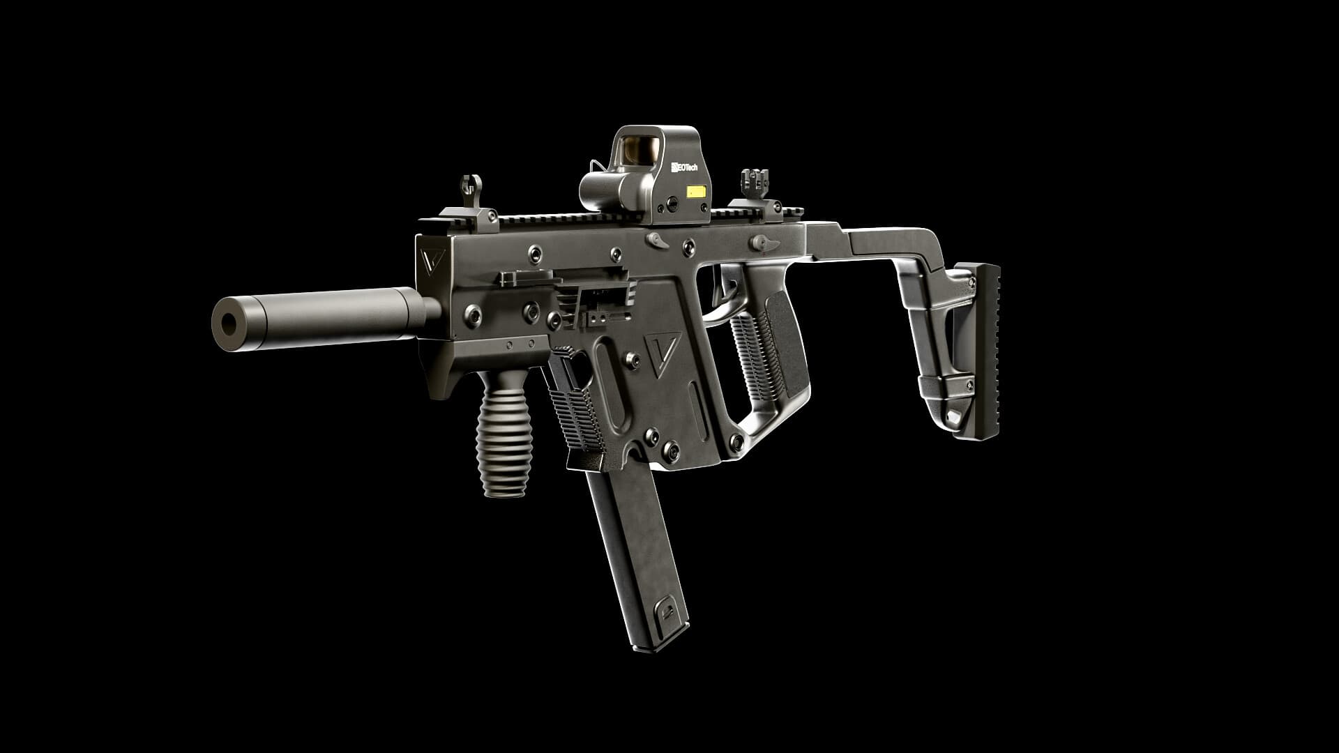 Kriss Vector — 3D Model · Gabriel Kodesh