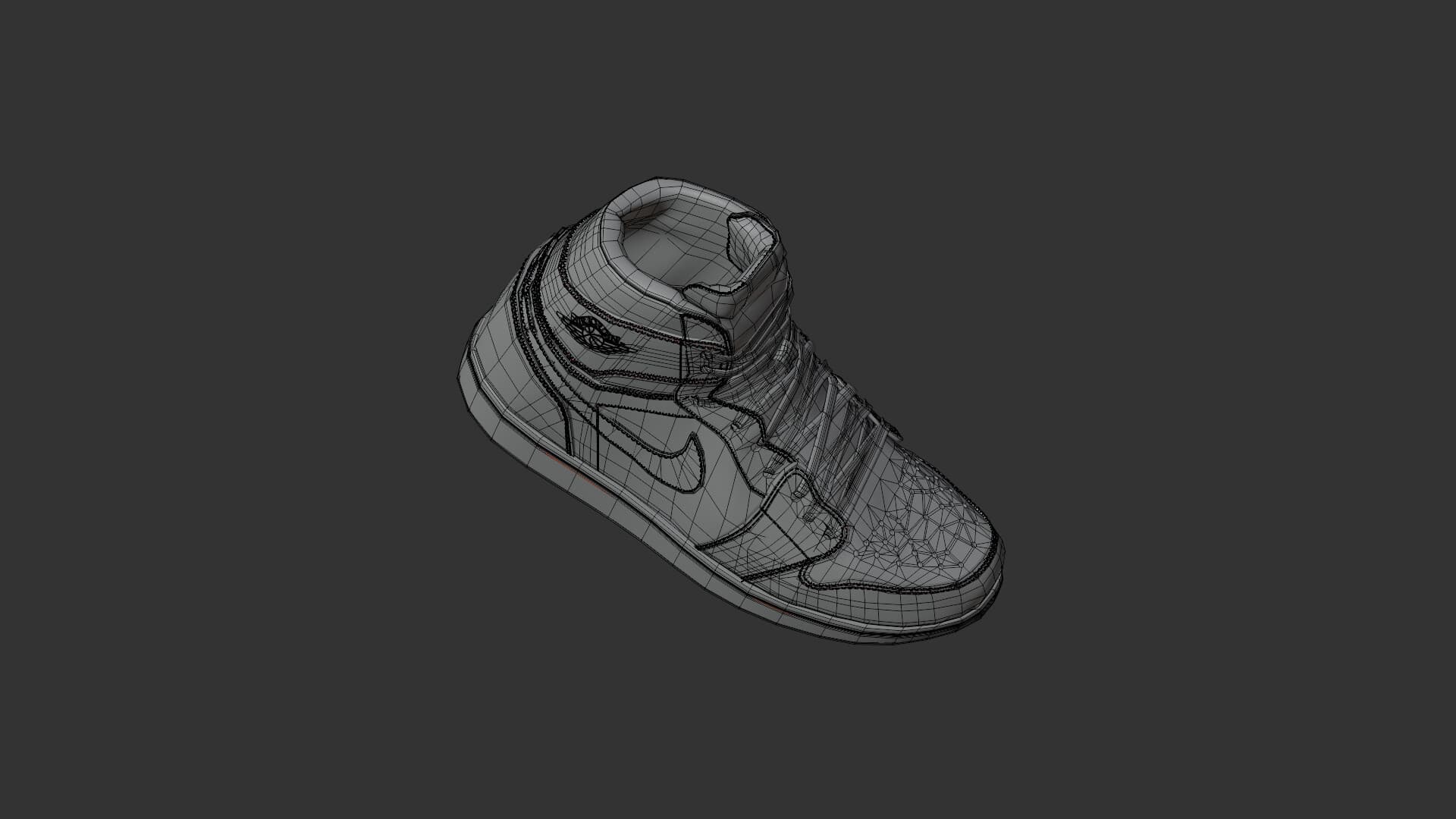 Nike Air Jordan 1 — Render 3D 04 · Gabriel Kodesh