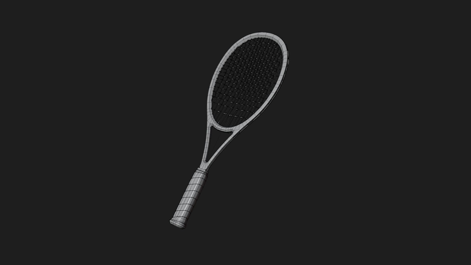 Tennis Racket — Render 3D 05 · Gabriel Kodesh