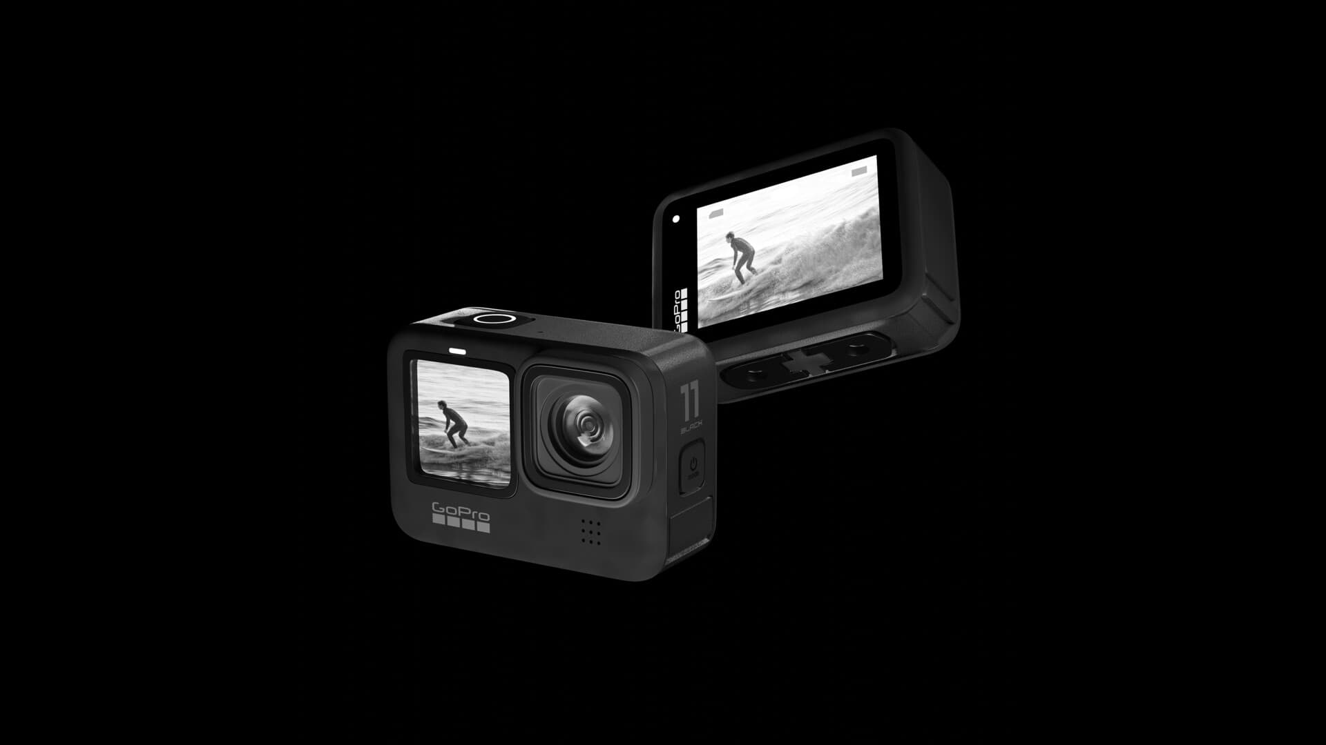 GoPro Hero 11 — Render 3D 02 · Gabriel Kodesh