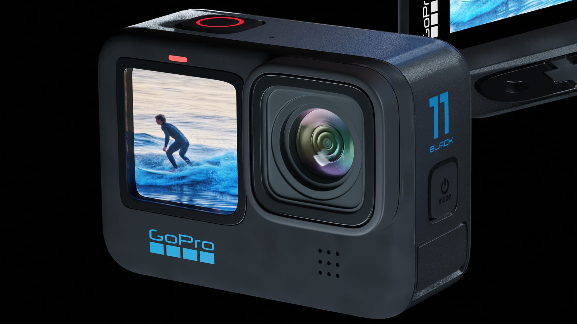 GoPro Hero 11 — Render 3D 03 · Gabriel Kodesh