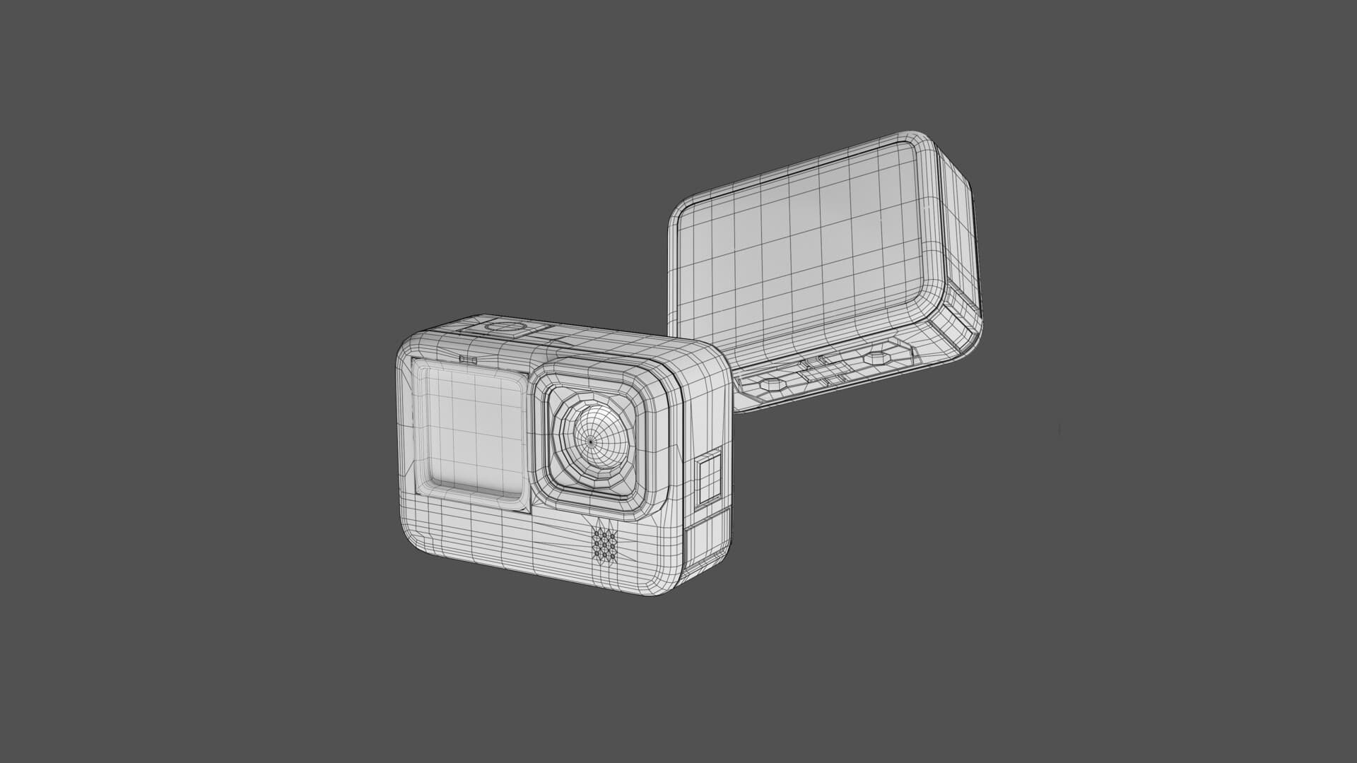 GoPro Hero 11 — Render 3D 06 · Gabriel Kodesh