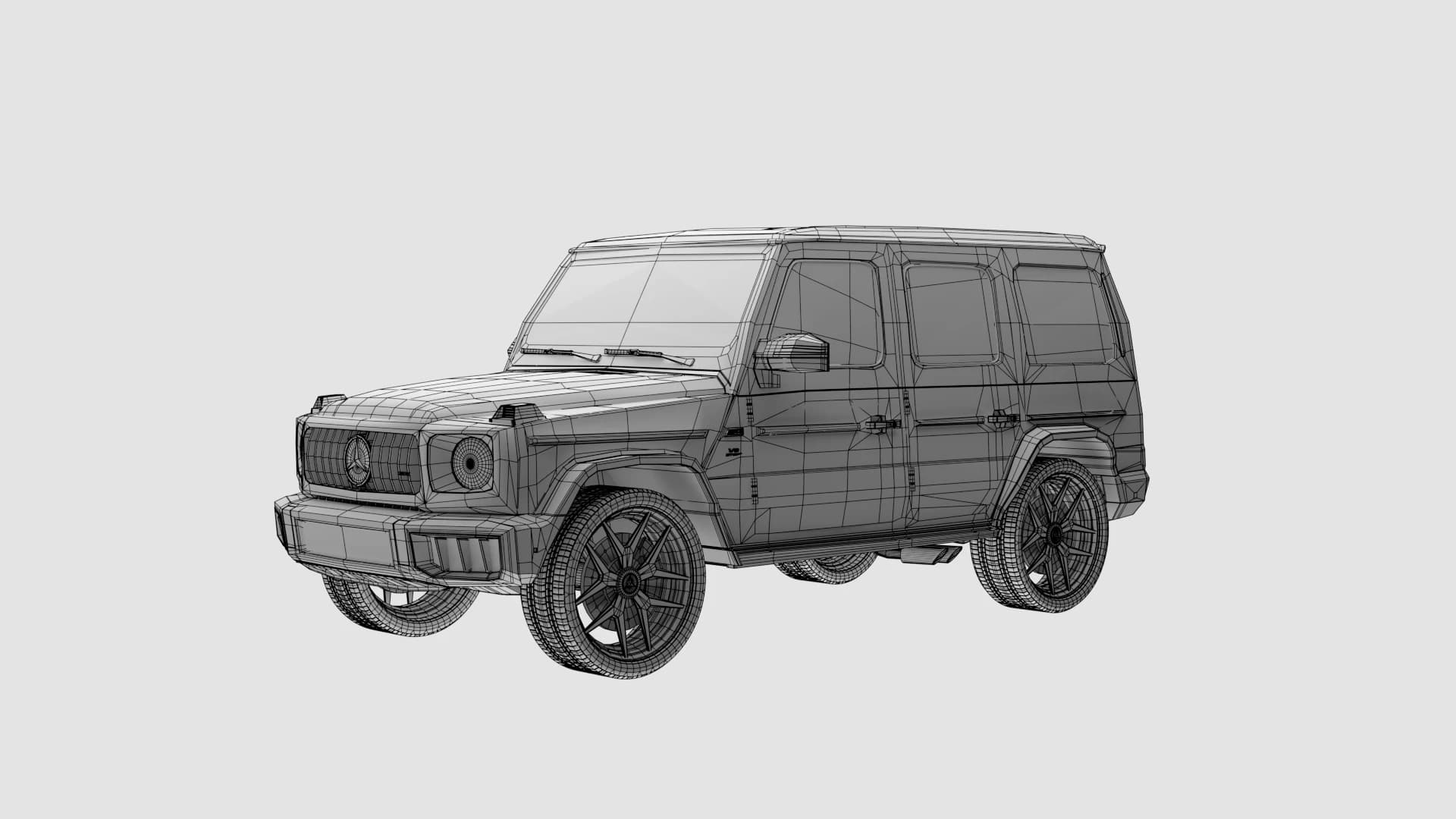 Mercedes-AMG G 63 — Render 3D 07 · Gabriel Kodesh